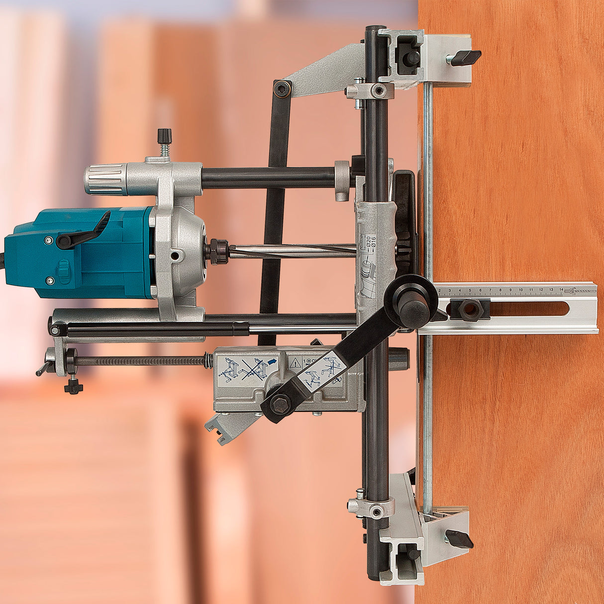 FC116U Lock Mortiser: Precision Door Mortising for Professionals