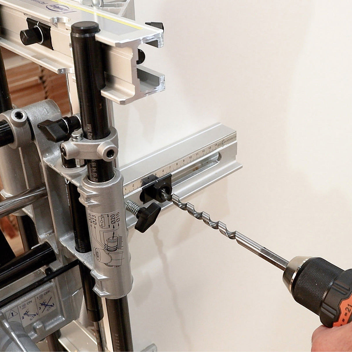 FC116U Lock Mortiser: Precision Door Mortising for Professionals