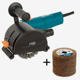 Set ST62 Brush Sander For Curved Surfaces (120V) + Metal Brush